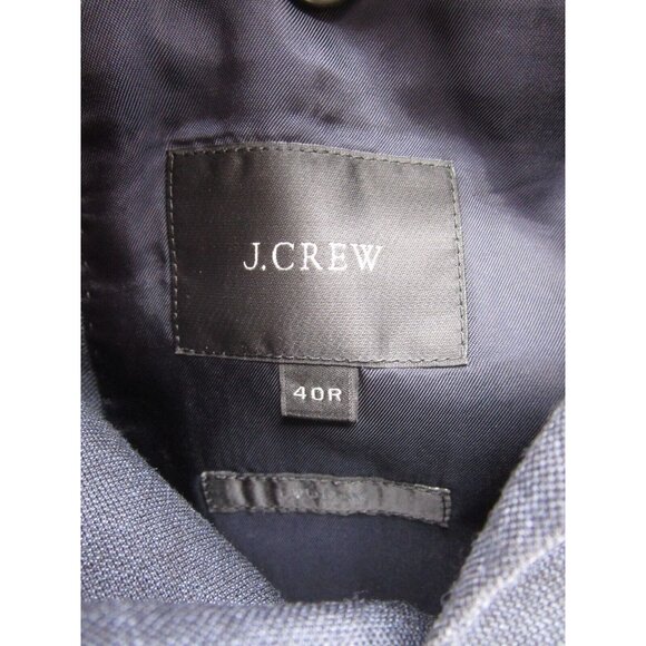 J Crew Sport Coat 40 Blazer Tollegno 1900 Wool Jacket Business Preppy * - Picture 11 of 14